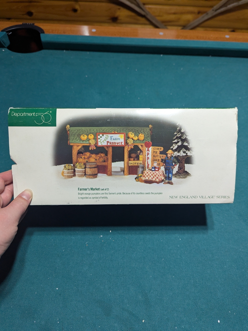 Dept 56 - New England Village - Farmer's Market